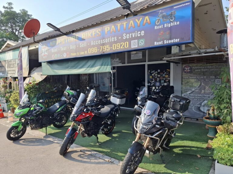 Our shop - Adventure bikes Pattaya